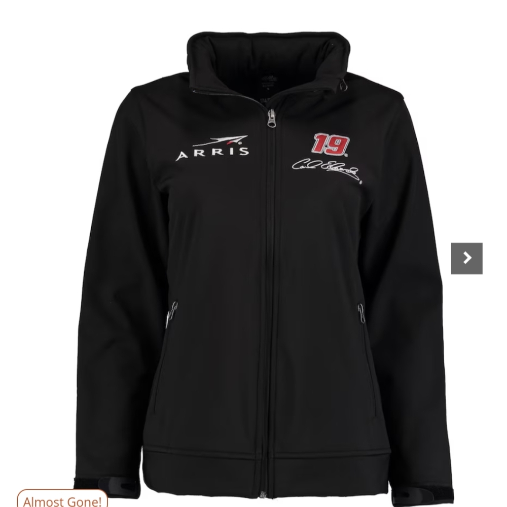 Carl Edwards Women's Softshell Jet Dry Jacket -Black